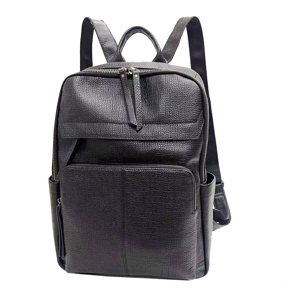 Leather Work Rucksack Mens - 대형 남성용 천연 가죽 여행 백팩