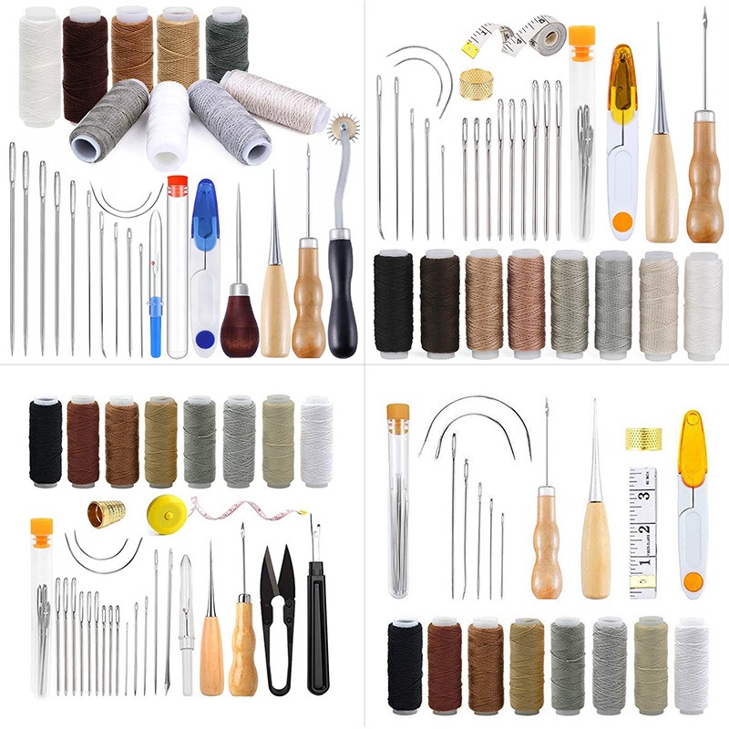 Leatherwork Hand Sewing Needles - 가죽 공예 도구 키트 바느질 키트