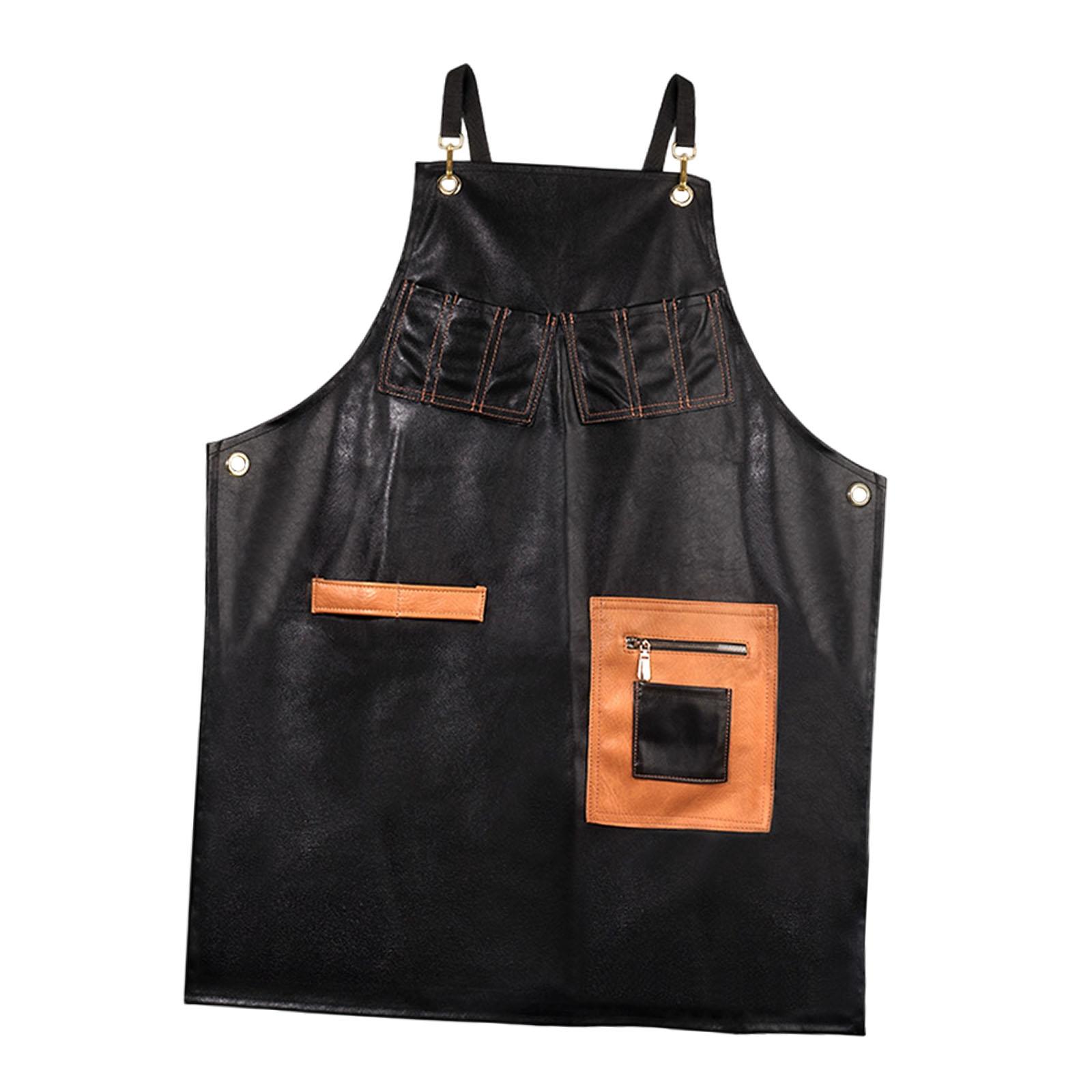 PU 가죽 앞치마 커피숍 웨이터 앞치마 작업장 레스토랑 - Leatherwork Apron 리뷰 및 가격