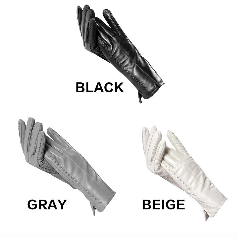 고급 여성 가죽 장갑, 정품 가죽 연회색 따뜻한 여성용 - Leather Work Winter Gloves 리뷰 및 가격