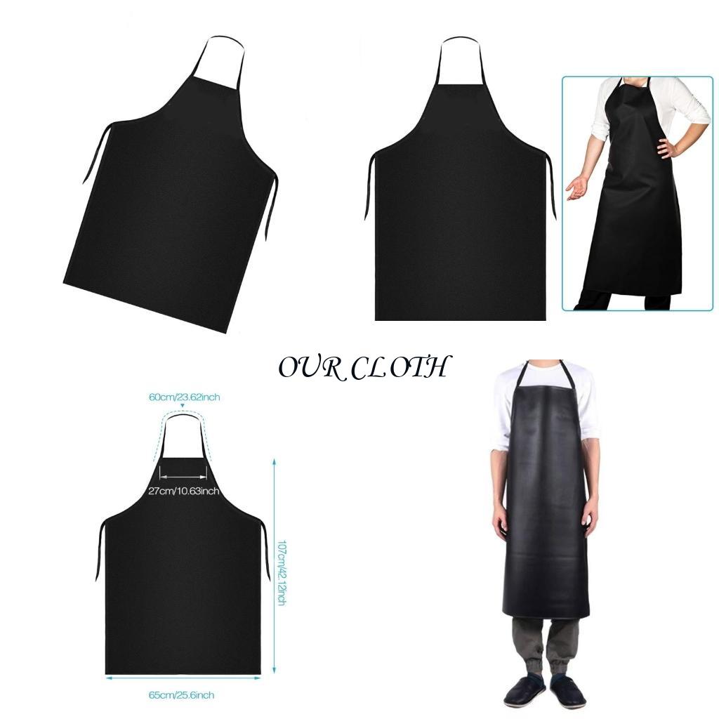 유성 방수 방수 방수 방수 PU 가죽 앞치마 여분의 긴 - Leatherwork Apron 리뷰 및 가격