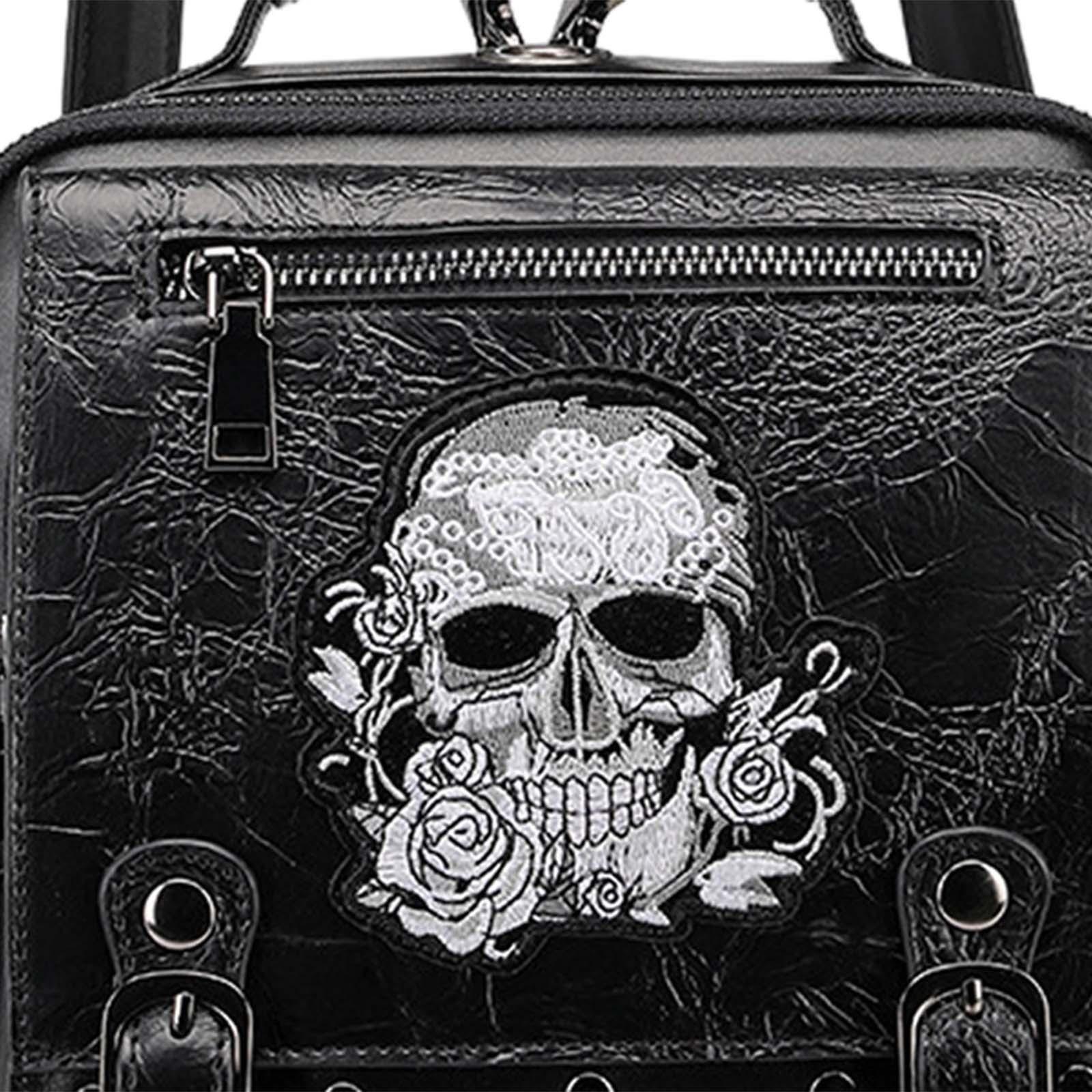 스팀펑크 배낭 코스프레 남성용 경량 해골 백팩 쇼핑 작 - Leather Work Rucksack Mens 리뷰 및 가격