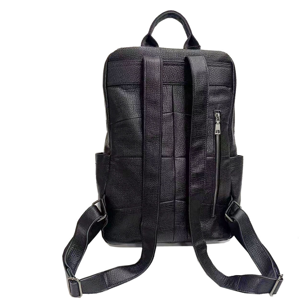 대형 남성용 천연 가죽 여행 백팩 블랙 소가죽 노트북  - Leather Work Rucksack Mens 리뷰 및 가격