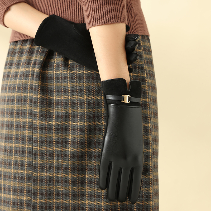 겨울철 여성용 장갑 1쌍 히트텍 및 터치스크린을 사용한 - Leather Work Winter Gloves 리뷰 및 가격
