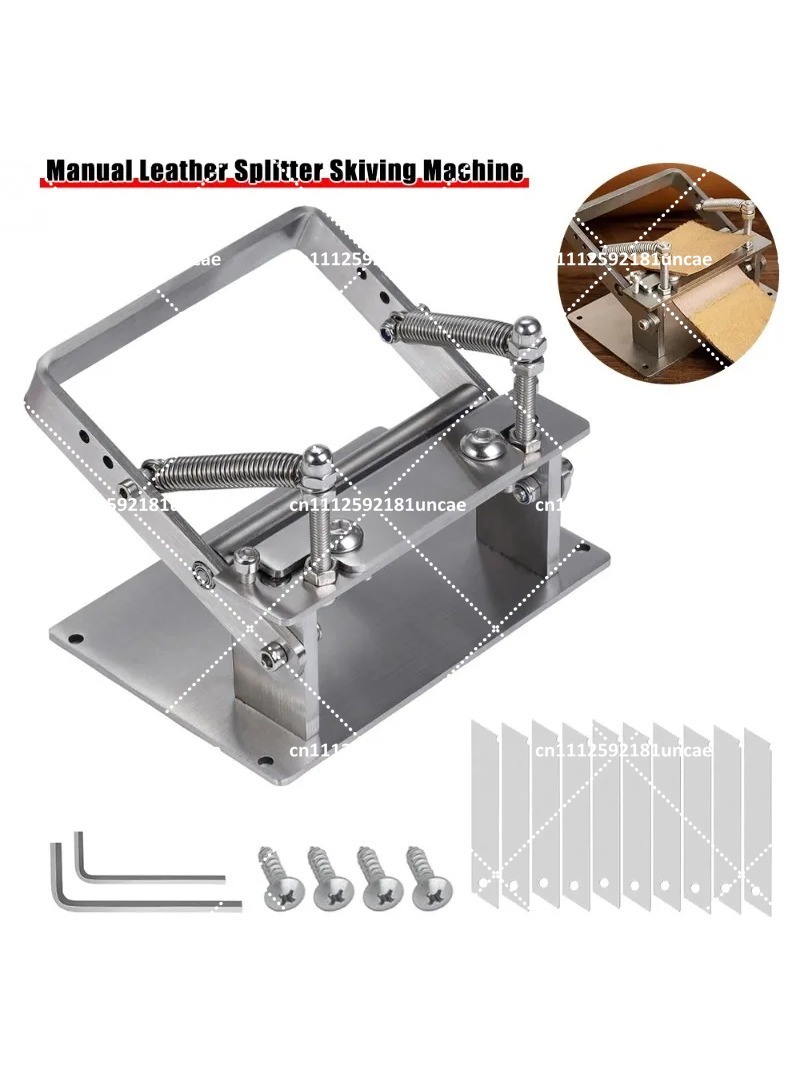 수동 가죽 분할기 필링 머신 스테인레스 스틸 블레이드  - Leatherwork Manual 리뷰 및 가격