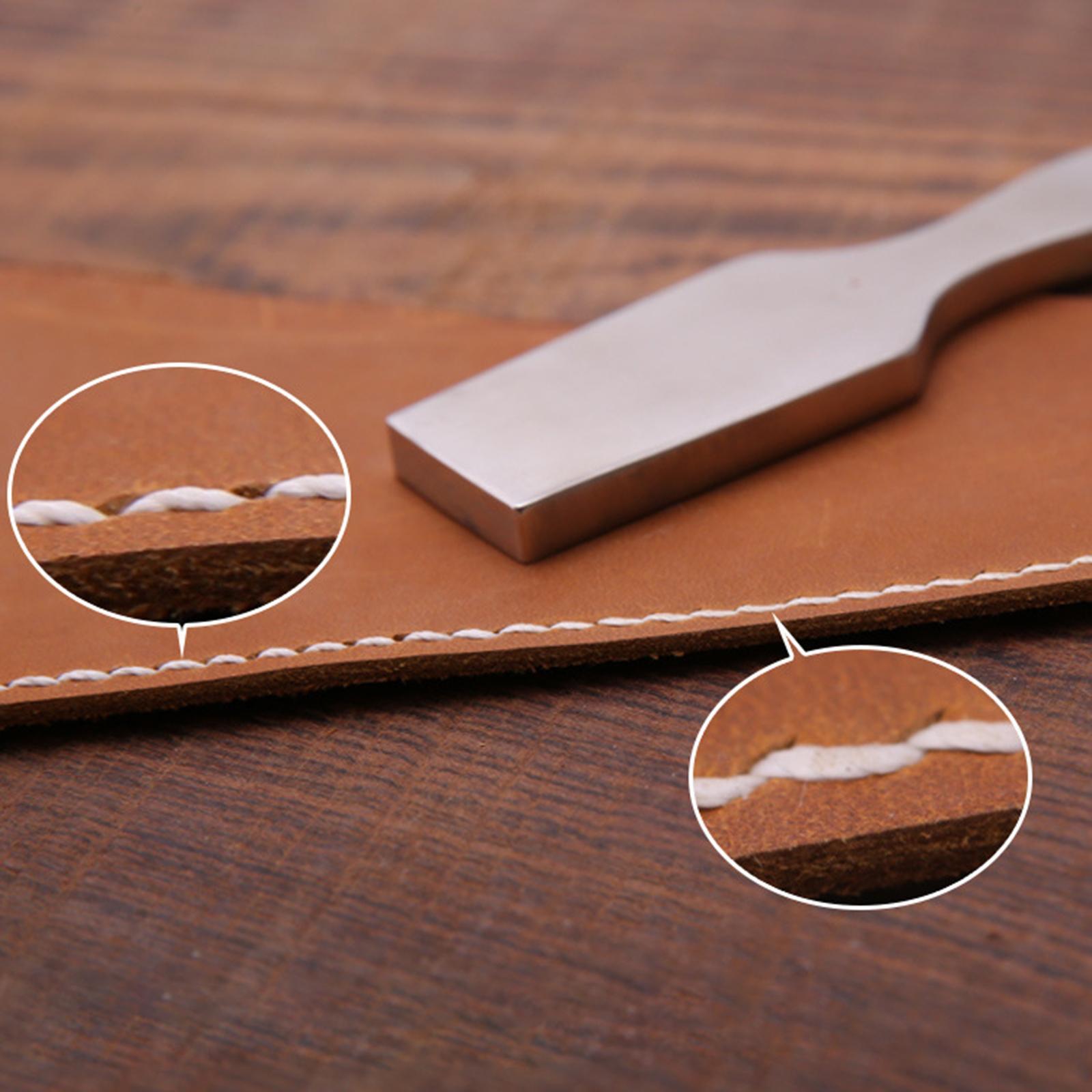 가죽 작업 가장자리 마무리 도구 수작업 프롱 스티칭 비 - Leatherwork Manual 리뷰 및 가격