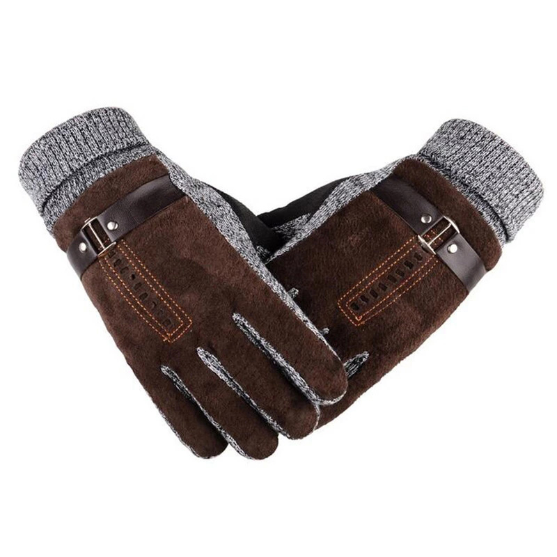 고품질 돼지 가죽 니트 양모 장갑 겨울 두꺼운 양털 따 - Leather Work Winter Gloves 리뷰 및 가격