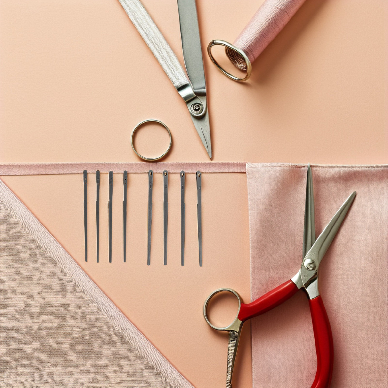 8개입 레이싱 니들 세트, 고강도 이중 및 단일 구멍  - Leatherwork Hand Sewing Needles 리뷰 및 가격