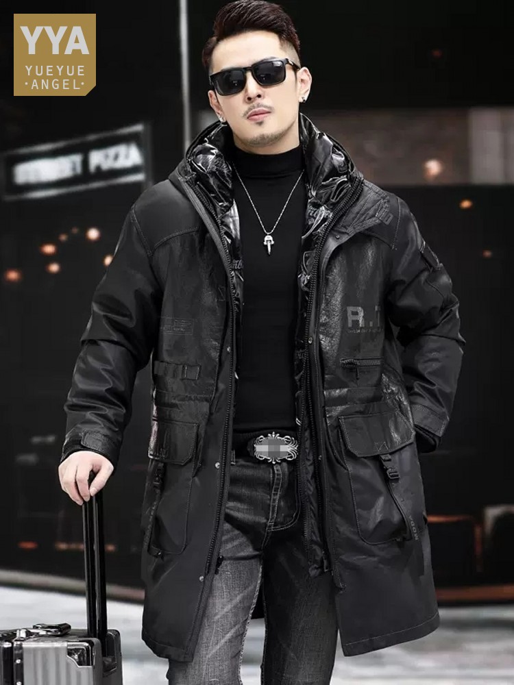 Winter Genuine Leather Coat Me - Leather Work Jacket With Hood 리뷰 및 가격