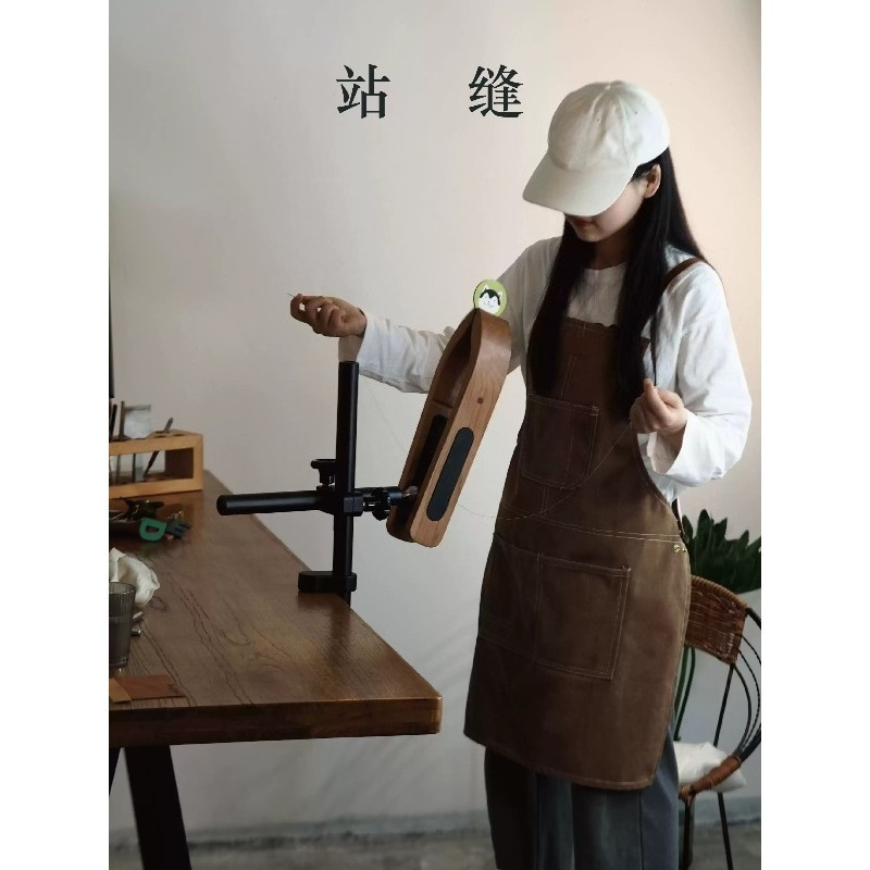 나무 가죽 바느질 클램프 스탠드 DIY 수제 가죽 공예 - Leatherwork Diy 리뷰 및 가격