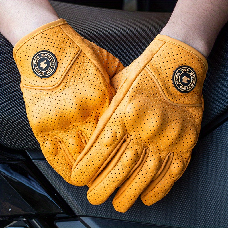 오토바이 장갑 방풍 및 방수 가죽 남성용 라이딩 장갑  - Leather Work Winter Gloves 리뷰 및 가격