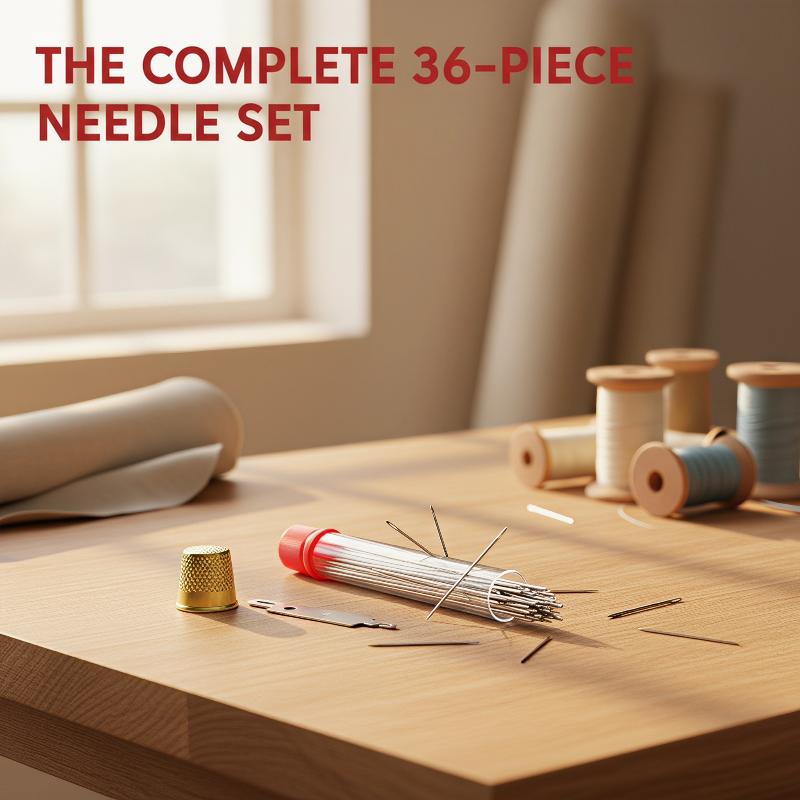 빅아이 재봉 바늘 세트, 녹 방지 스틸 손바늘 키트 ( - Leatherwork Hand Sewing Needles 리뷰 및 가격