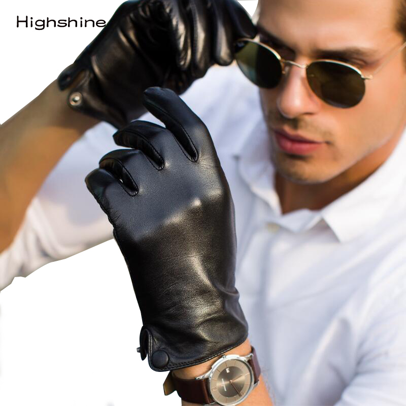 남성용 진짜 진짜 양가죽 장갑, 블랙 장갑, 터치 스크 - Leather Work Winter Gloves 리뷰 및 가격