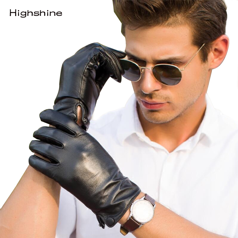 남성용 진짜 진짜 양가죽 장갑, 블랙 장갑, 터치 스크 - Leather Work Winter Gloves 리뷰 및 가격