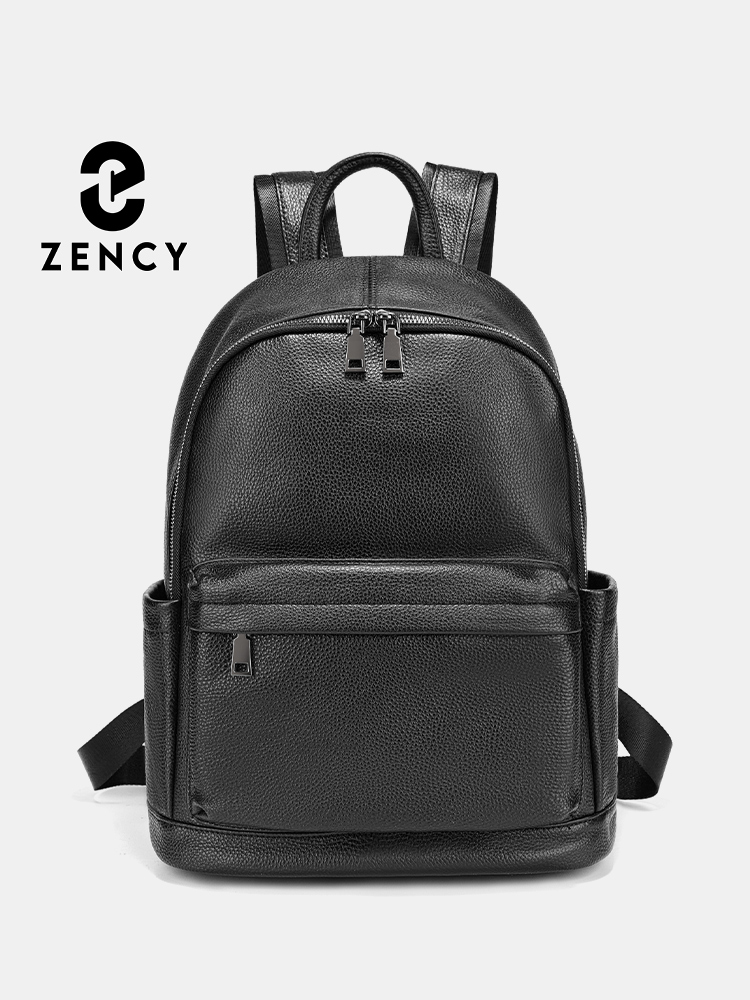 Zency 남성용 백팩 소가죽 블랙 여행용 캐리어 가방 - Leather Work Rucksack Mens 리뷰 및 가격