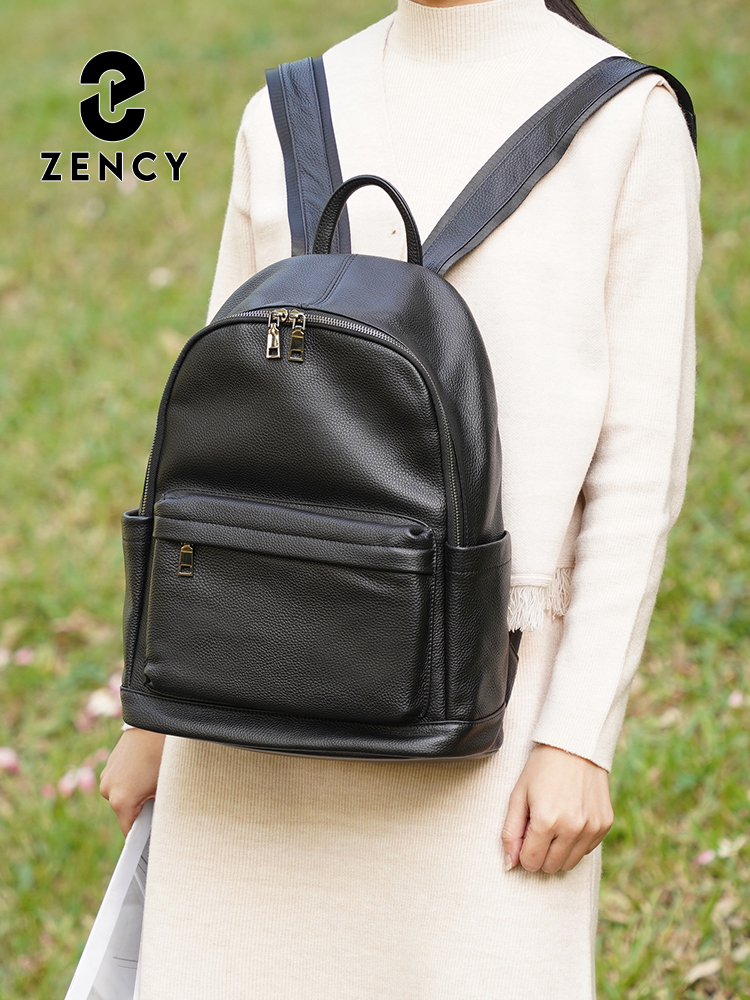 Zency 남성용 백팩 소가죽 블랙 여행용 캐리어 가방 - Leather Work Rucksack Mens 리뷰 및 가격